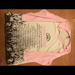 John Deere 3/4 sleeve Henley XXL